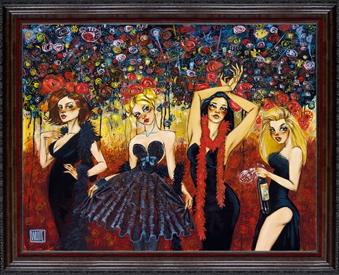 The Boa Constrictors by Todd White - Framed Hand Finished Limited Edtion on Canvas